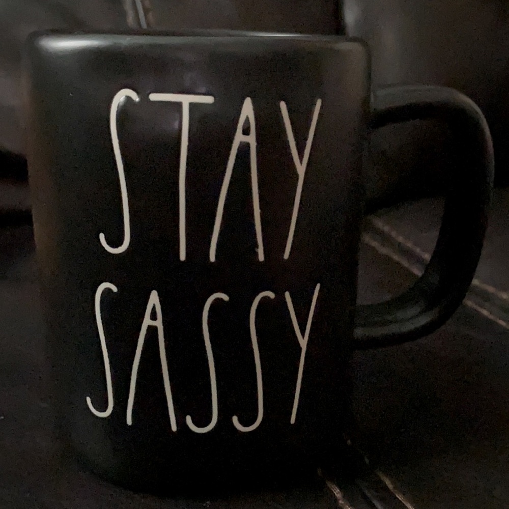 SALE 🔥Rae Dunn “STAY SASSY” mug NWT